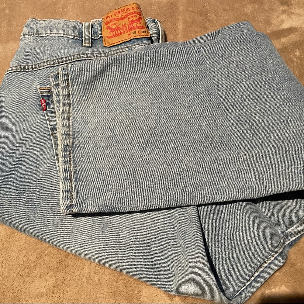 Levi's Men's Denim Jeans in Light Blue